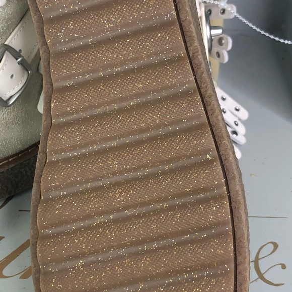 Coach gold metallic leather fringed boots - Picture 13 of 16